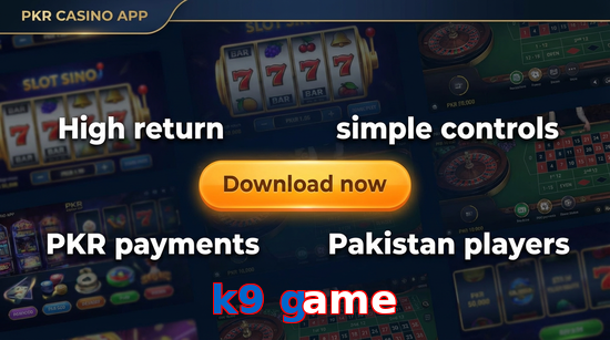 Main screen of K9 Game gamedownload page for PK players